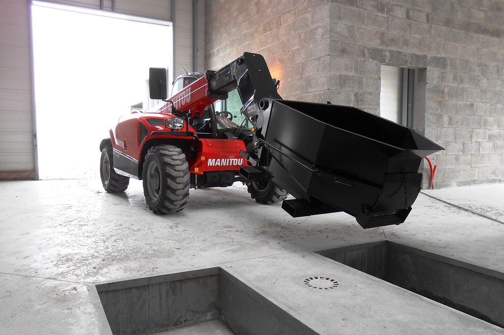 Concrete Bucket Manitou Group Flickr