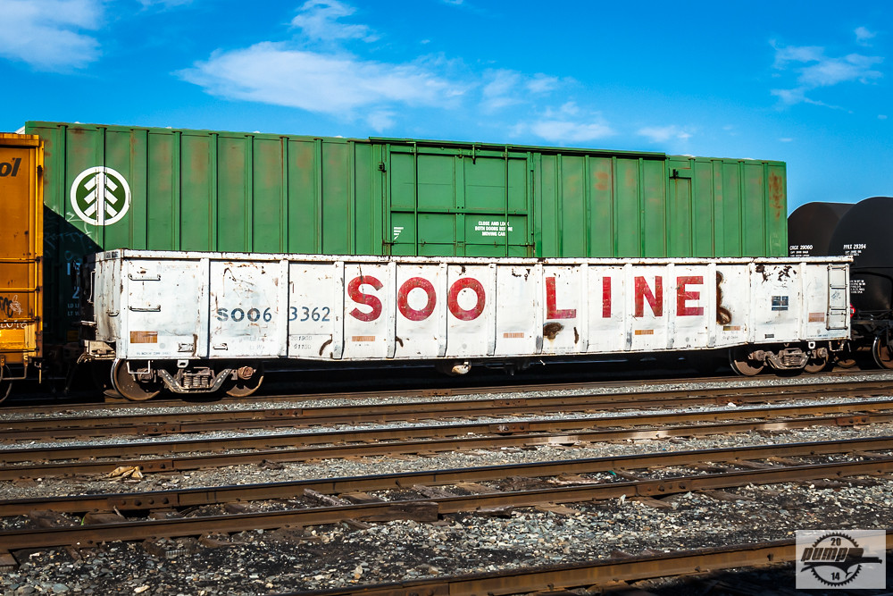 SOO 63362 Gondola at Kansas City, MO A SOO Line gondola … Flickr