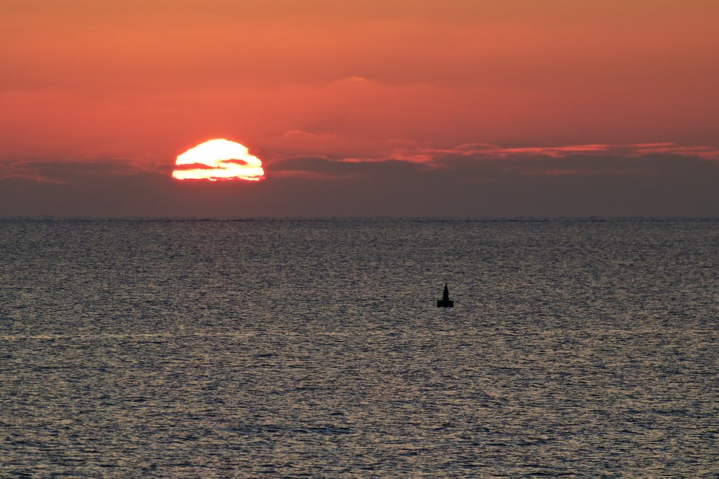 Dernier coucher de soleil de 2014 Ile de Noirmoutier