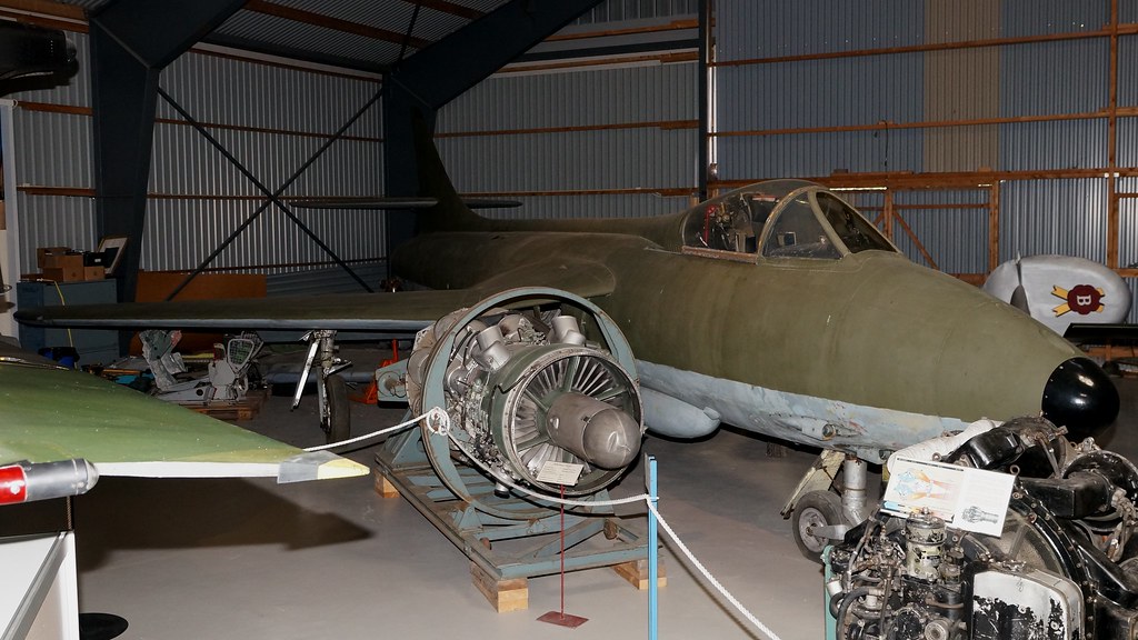Hawker Hunter F50 J 34 in Ugglarp Cn B249 built in 1956 Sw… Flickr