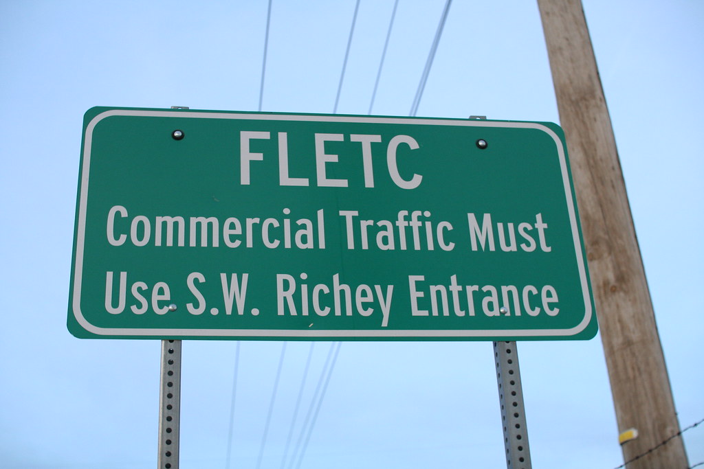 Artesia New Mexico FLETC Sign Street Artesia New Mexico Professor