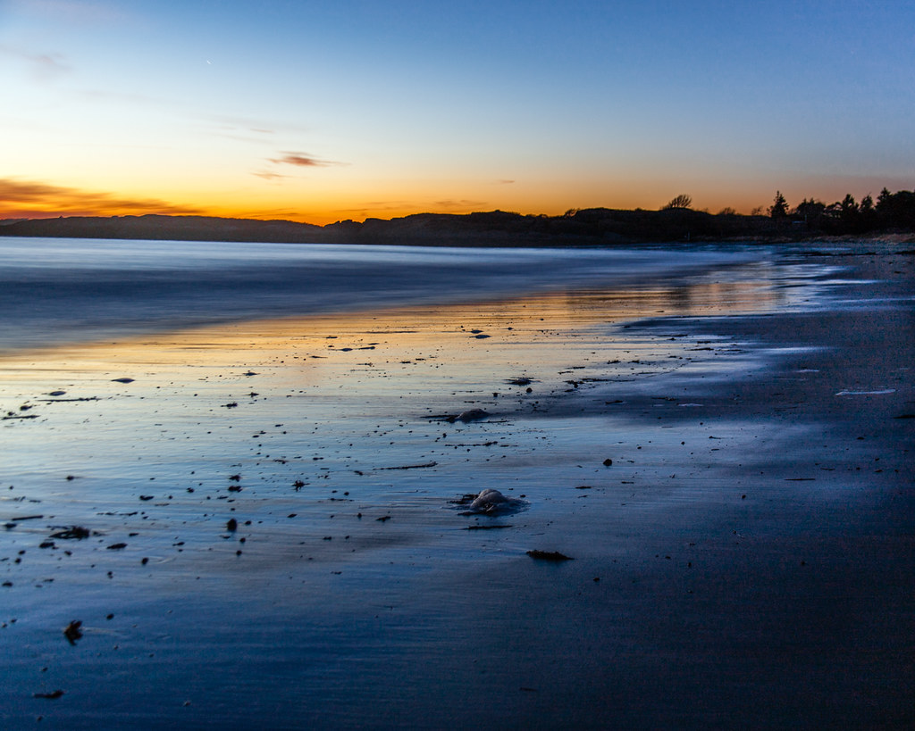 Sunset. At sunset on Head Beach in Phippsburg, Maine. I to… Flickr
