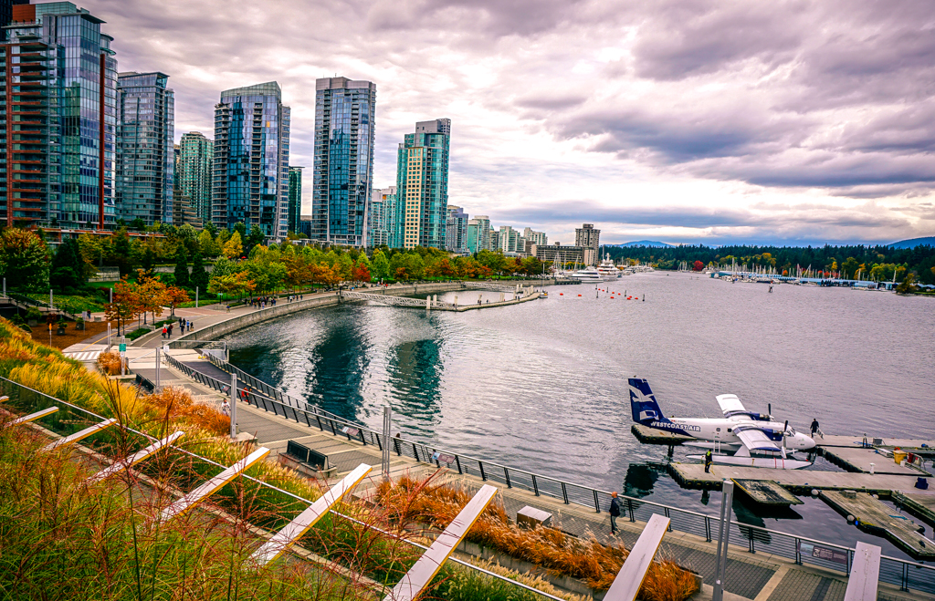 Vancouver Downtown Waterfront in Autumn in BC Canada Flickr