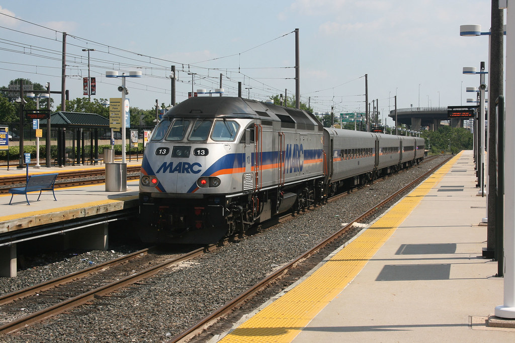 MARC Train Camden Station Baltimore, MD _8071 MARC (Maryla… Flickr