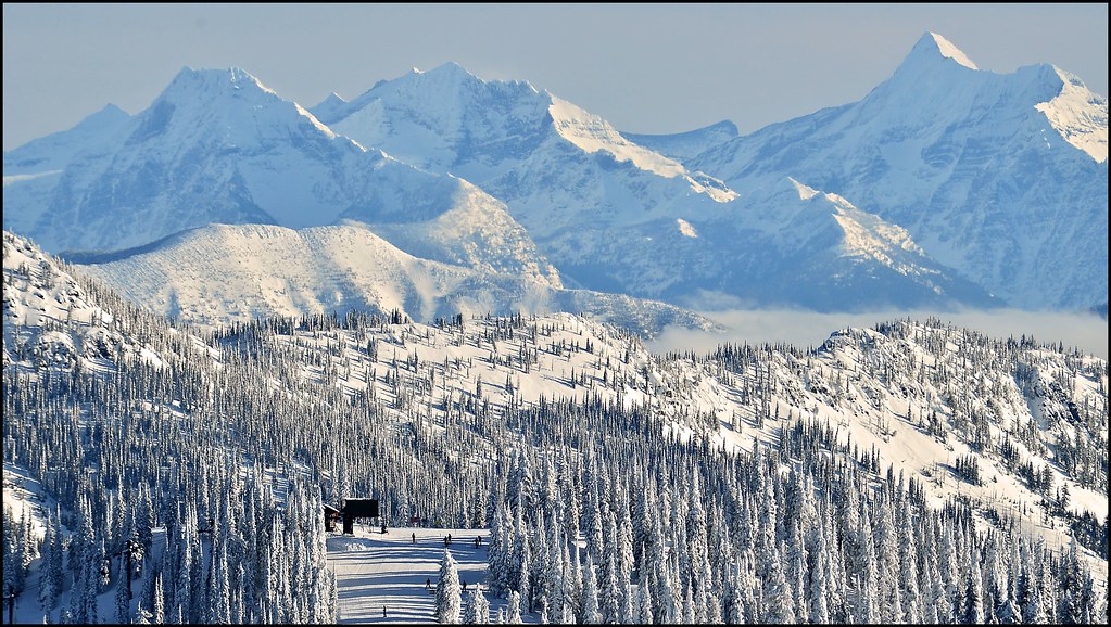Big Mountain, Montana Looking northeast into Glacier Natio… Flickr