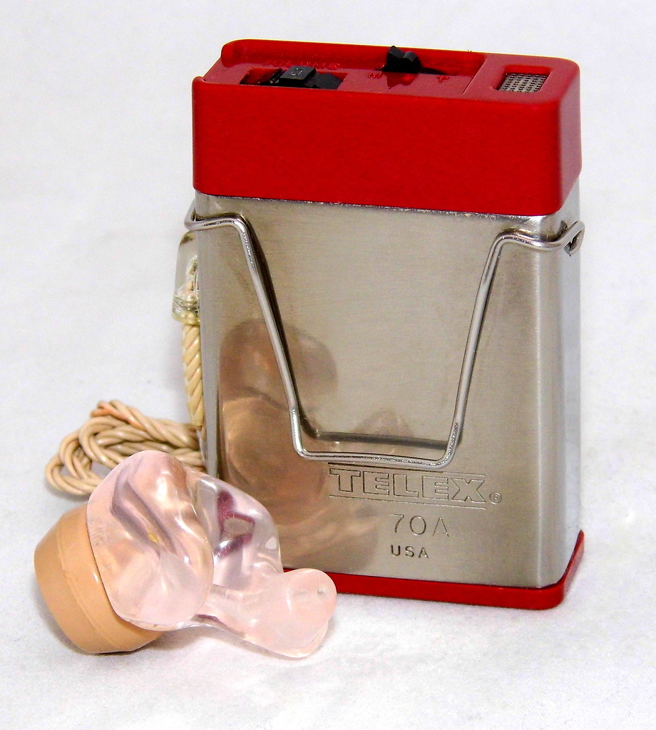 Vintage Telex Transistor (Body) Hearing Aid With Earmold, … Flickr