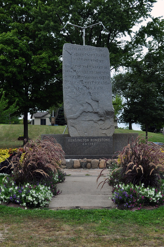 Runestone 01 Replica of Kensington Runestone in Alexandria… Jason
