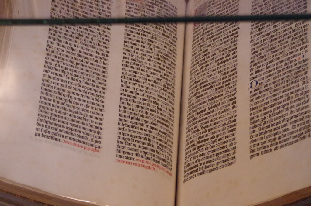 Gutenberg Bible The New York Public Library Mike Steele Flickr