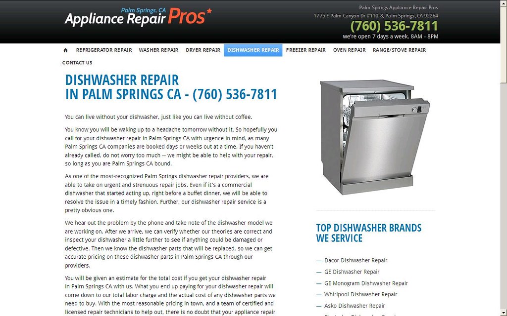 Palm Springs Appliance Repair Pros(760) 5367811 www.appl… Flickr