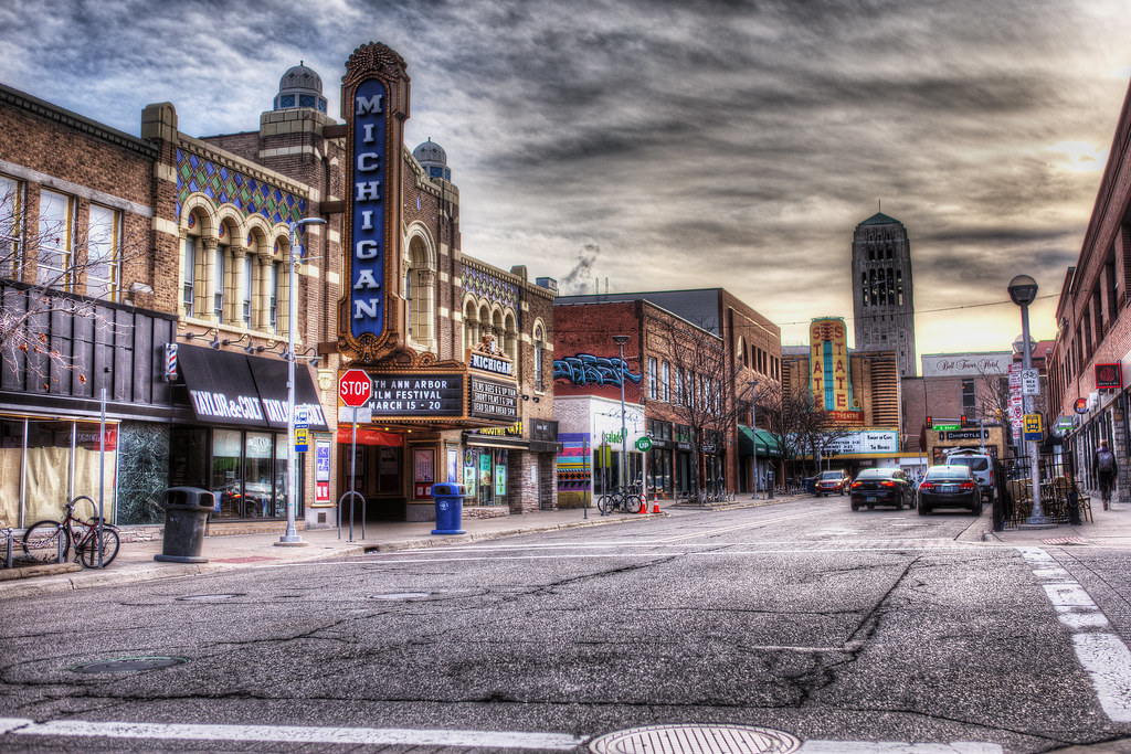 Liberty Street, Ann Arbor, MI Douglas Roossien Flickr
