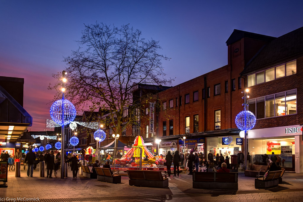 Harrows Christmas Trees Christmas Lights, St Anne's Road, Harrow Greg McCormick Flickr