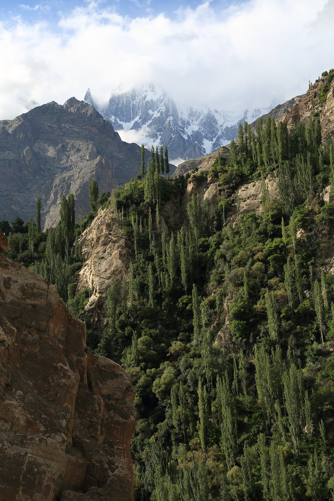 Lady Finger Peak and Ultar Sar from the Sacred Rock, Hunza… Flickr