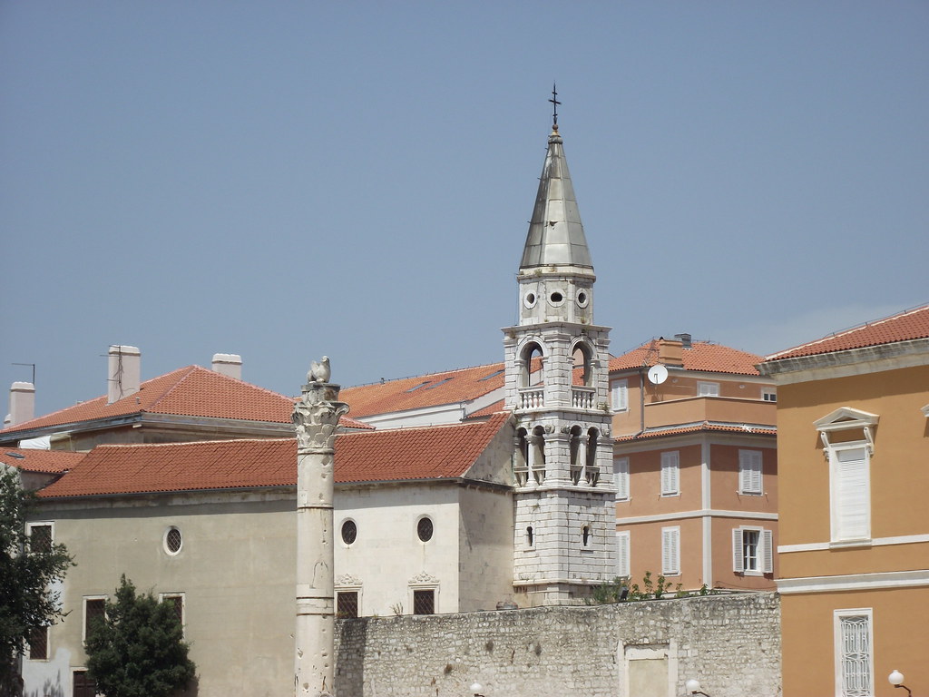 Zadar Crkva sv. Ilije Proroka Poluotok Trg Serdara Sto… Flickr