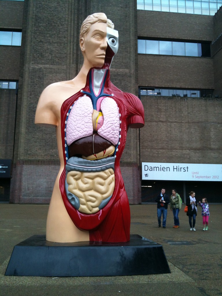 Damien Hirst sculpture outside the Tate Modern, London, UK… Flickr