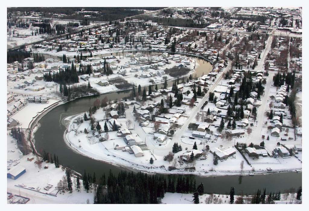Aerial Fairbanks 6 West Fairbanks Chena River, Westgate a… Flickr