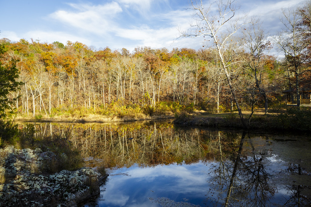 Lake Killarney in Iron County Missouri Fall reflections on… Flickr