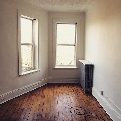 Amazing what a little white paint and ripping up 1000 piec… Flickr