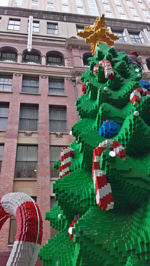 Lego Christmas Tree Pitt St, Sydney CBD Norman Z Flickr