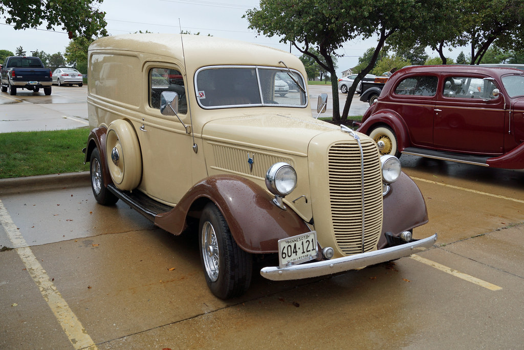 1937 Ford Panel Delivery Truck (1 of 2) Photographed at th… Flickr