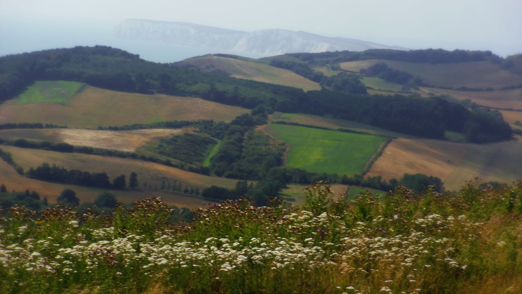 Isle of Wight Top of Tennyson Trail The Tennyson Trail in … Flickr