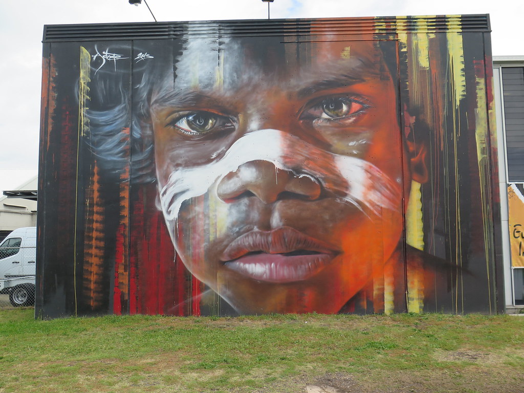 Aboriginal ART Newcastle Awabakal NSW By N Roughan Flickr