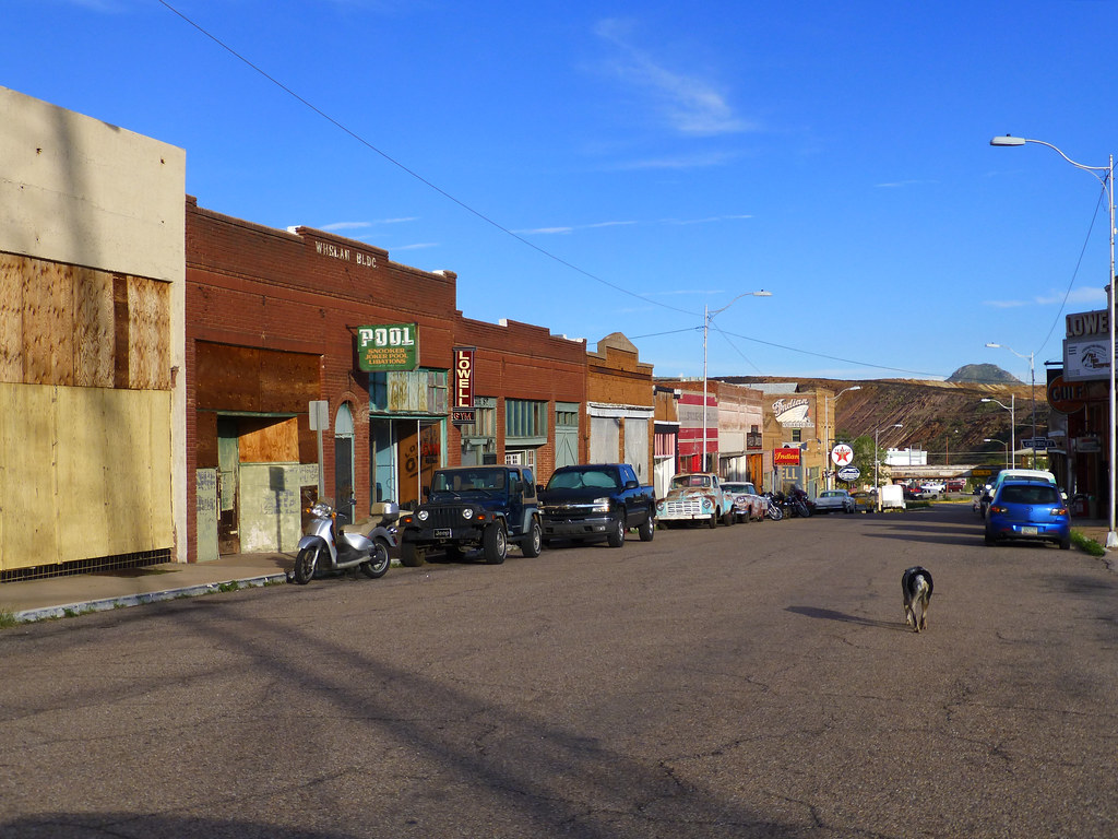 Lowell, AZ Erie Street Lowell is basically a ghost town on… Flickr