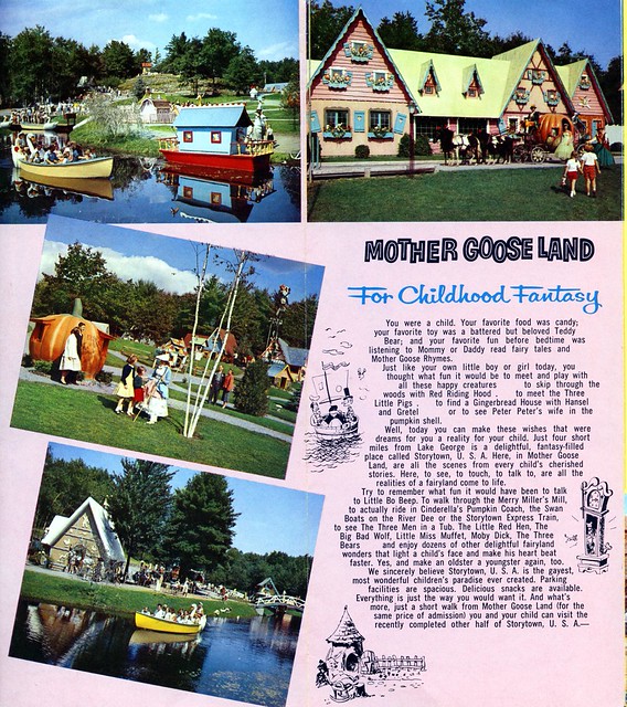 Storytown Mother Goose Land Lake NY brochure a photo on Flickriver