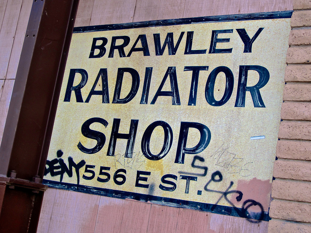 Brawley Radiator Shop, Brawley, CA Sign for the Brawley Ra… Flickr