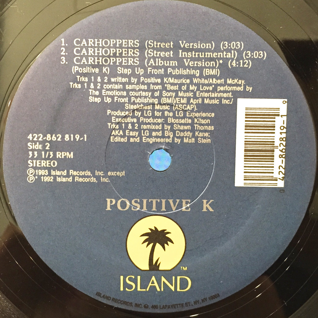 POSITIVE KCARHOPPERS(LABEL SIDEB) VINYL7 RECORDS Flickr