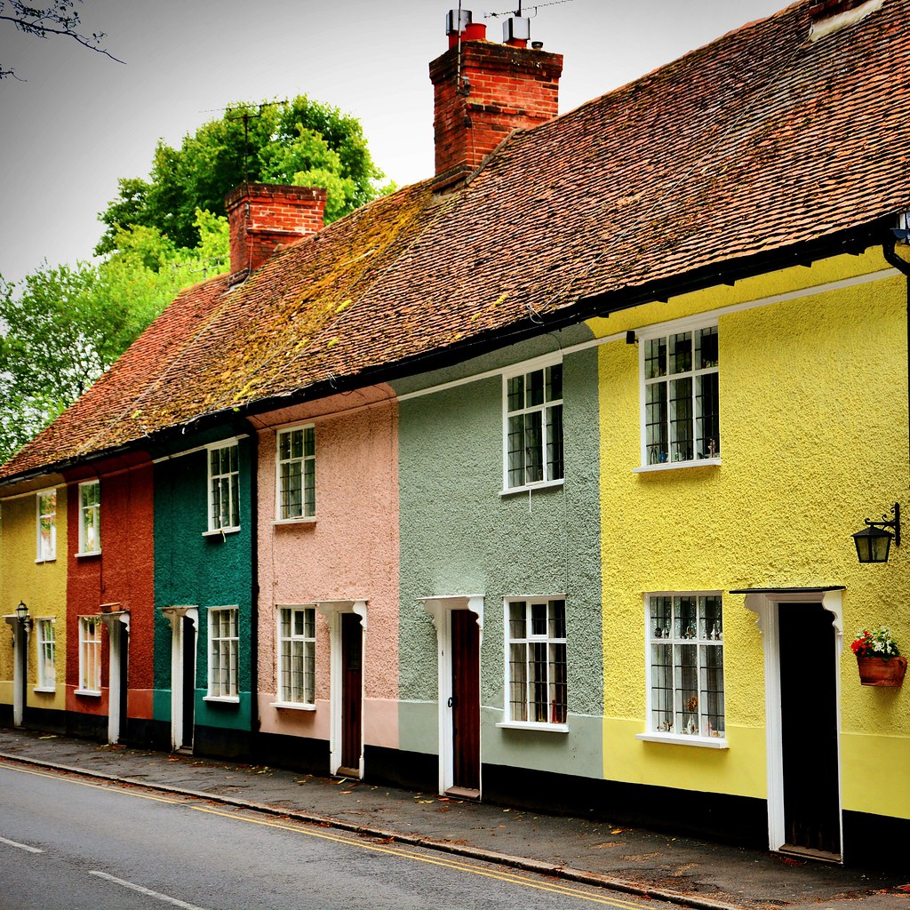 Cottages, Coggeshall Essex Nigel Harris Flickr