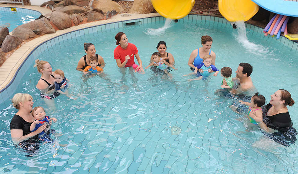 Adelaide Aquatic Centre Water Slide splash pool Before t… Flickr