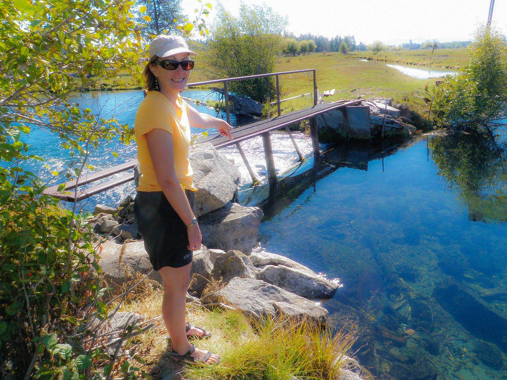Margo Kayaking on the Wood River We are taking a break a… Flickr