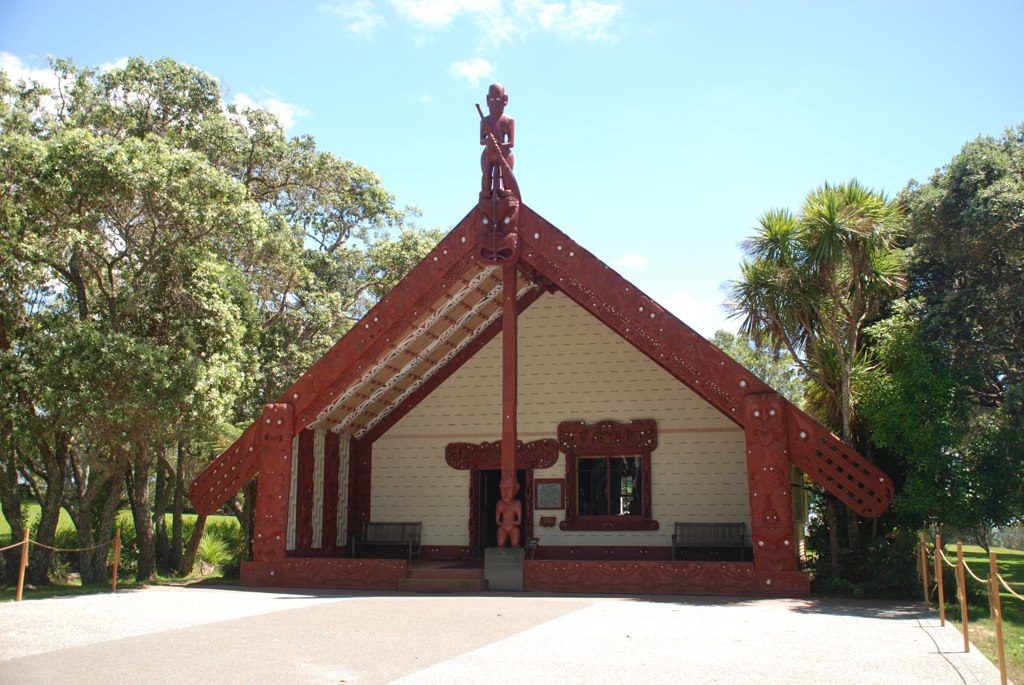 Waitangi Maori Carved House Alison Germany Flickr