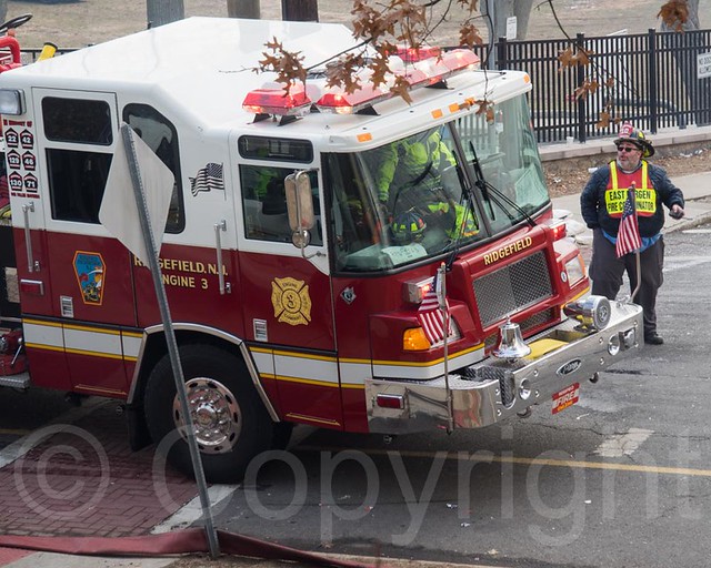 Ridgefield Fire Engine, FiveAlarm Fire at Avalon Apartments, Edgewater