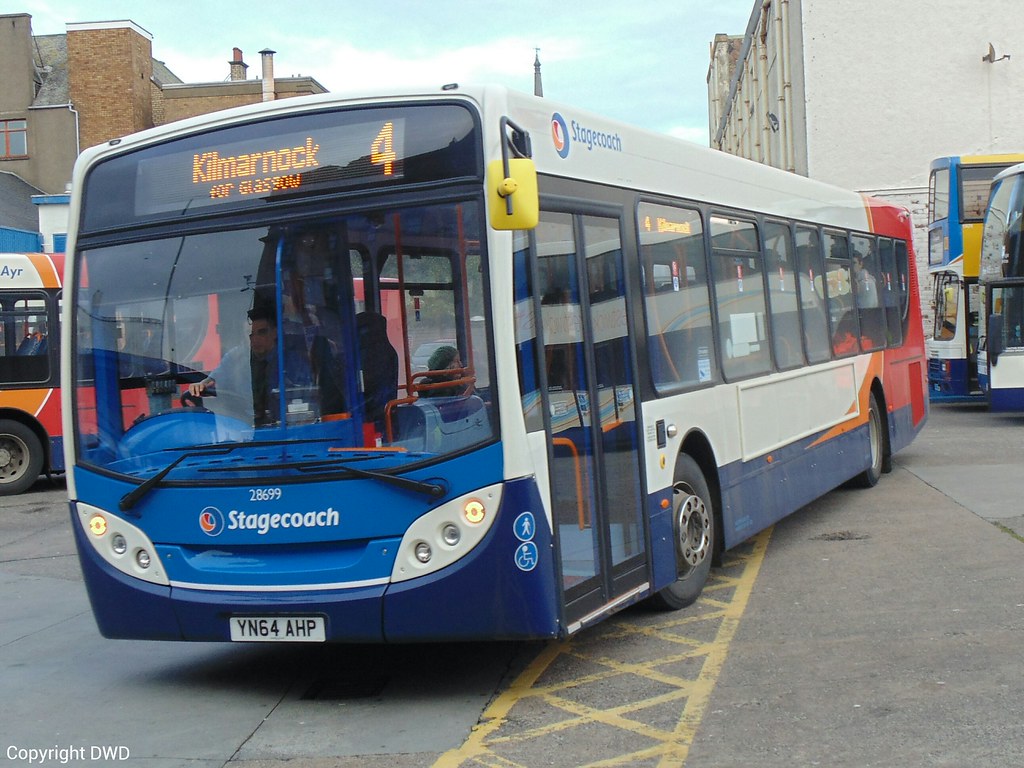 Stagecoach Western 28699 YN64 AHP at Ayr Bus Stn Flickr