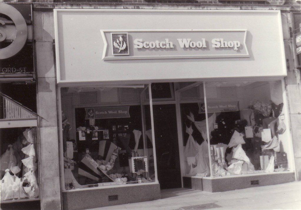 Scotch Wool Shop, Norwich Picture dated July 1958, not sur… Flickr