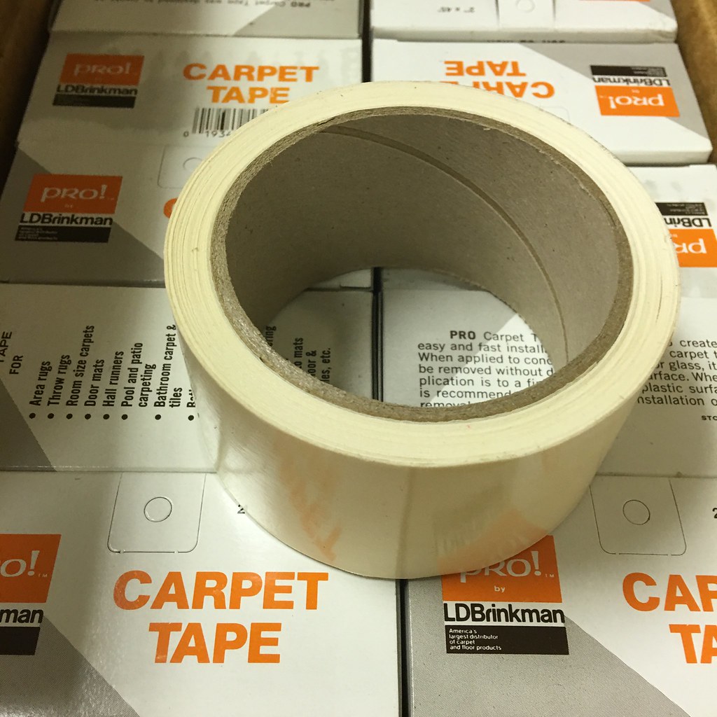 Indoor Outdoor Carpet Tape 2 in x 45 in Two Sided Double F… Flickr