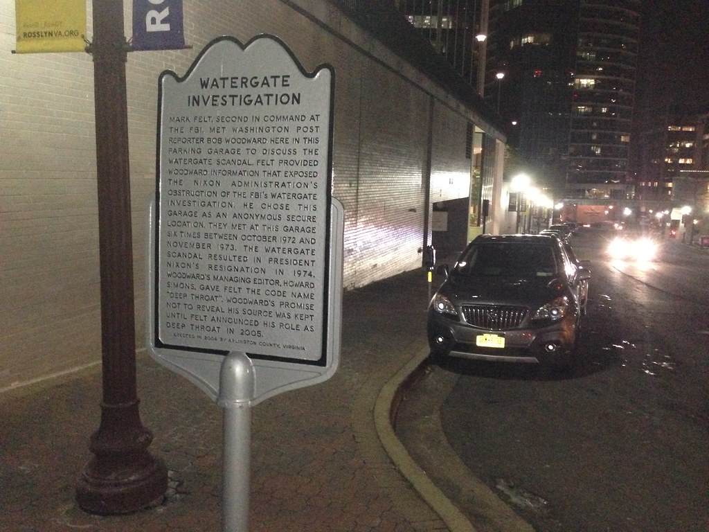 Watergate Investigation I walked past the site in Arlingto… Flickr