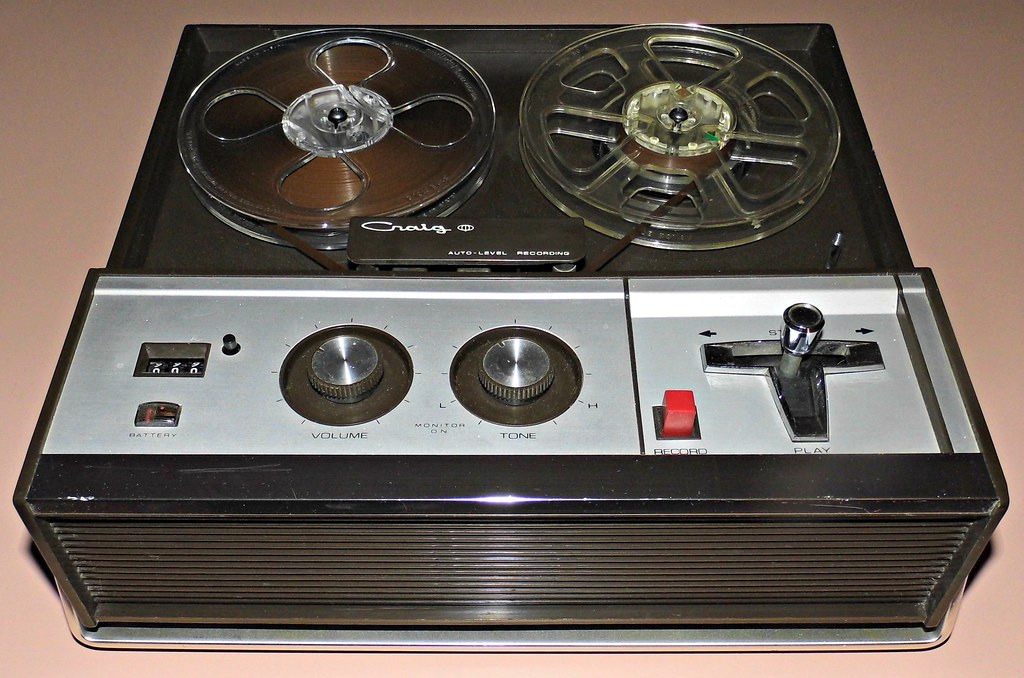 Vintage Craig Panorama ReelToReel Portable Tape Recorder… Flickr