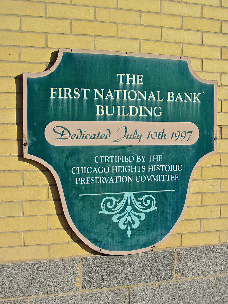 Chicago Heights National Bank Building, Chicago Heights, I… Flickr