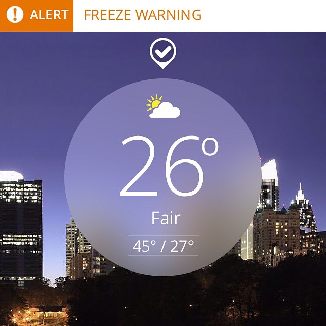 Now this is cold weather! Mableton USA Flickr