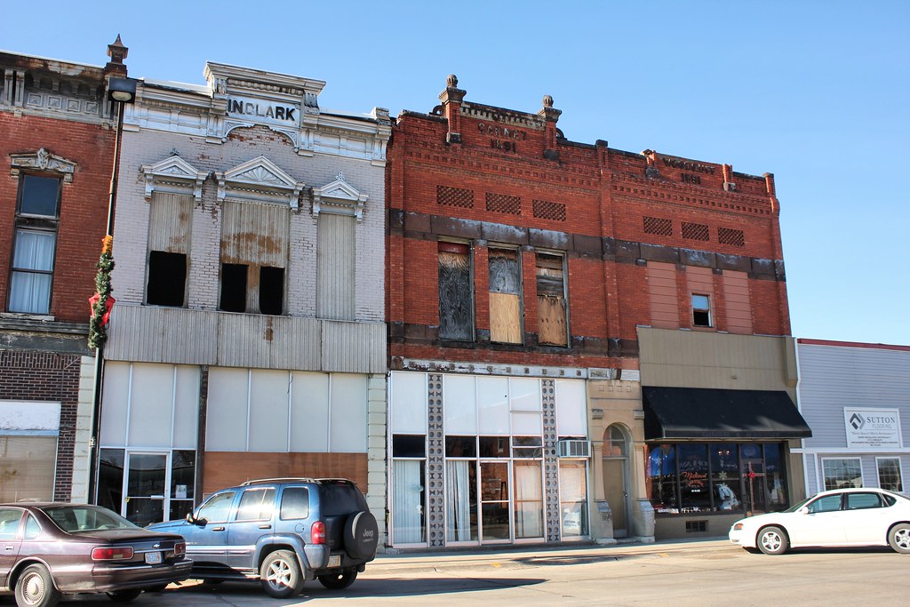 Clark, Carney & Woodruff Buildings Sutton, NE The Clark … Flickr