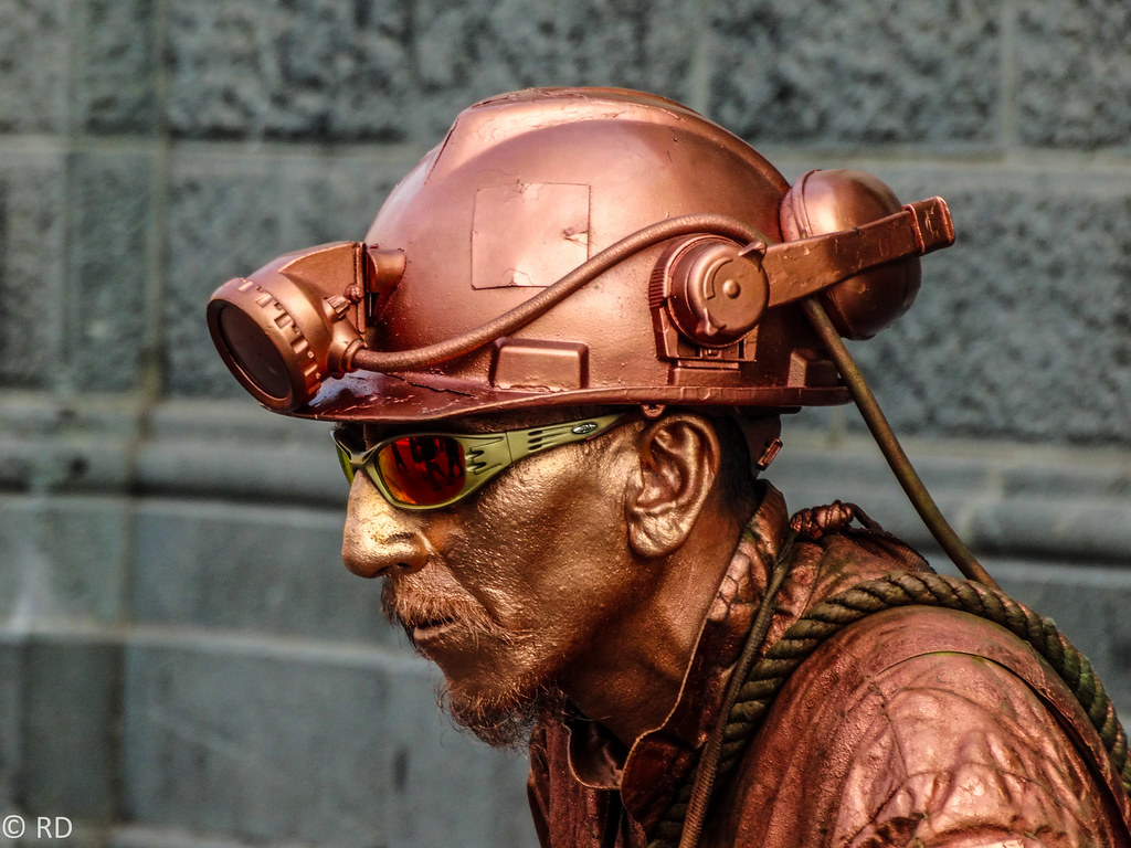 THE COPPER MINER At the park on sundays afternoon, this st… Flickr