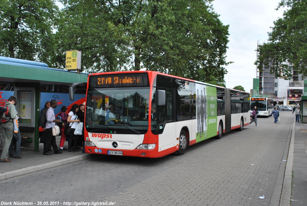 206 (LEVWU 206) Leverkusen MItte (S) Linie 211 nach Alt S… Flickr