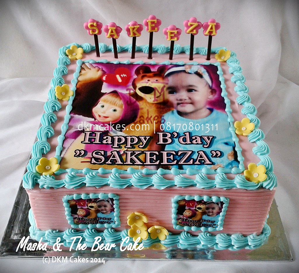 Kue Ulang Tahun Masha And The Bear Berbagai Tahun