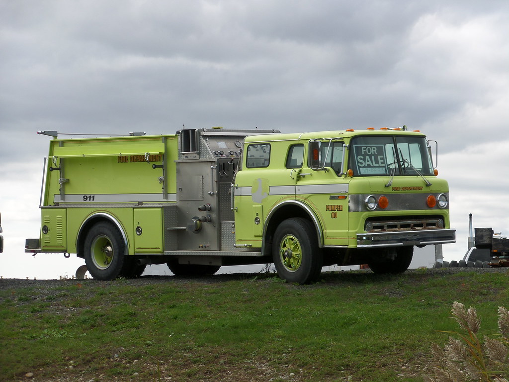 Old Ford Fire Truck 1980s Ford For sale by private owner Canadian