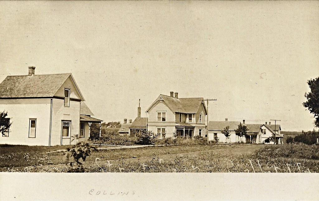 Collins, Iowa, Street Scene, Homes, Houses, Residences a photo on