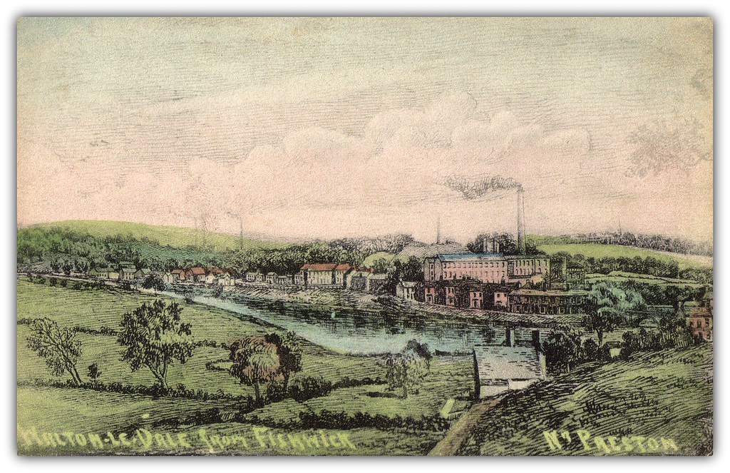 WaltonleDale from Fishwick near Preston. Tinted reproduc… Flickr