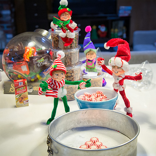 Peppermint Elf teaches us (including Edmond Elf) how to ma… Flickr