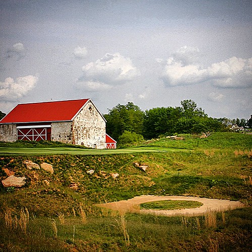 Barns everywhere out here. French Creek GC in Elverson, PA… Flickr